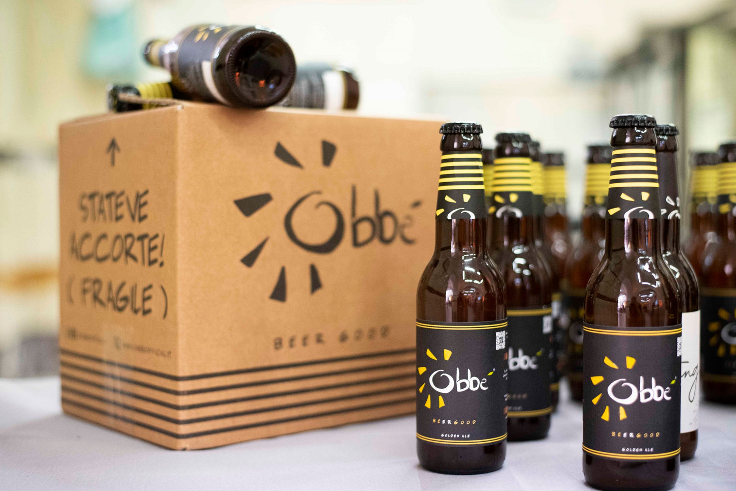 BOX 12 x Birra artigianale Obbè 33 cl